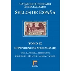 Catálogo Unificado Especializado de Sellos de España Serie Azul Tomo IX