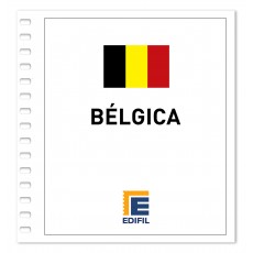 Bélgica 1849/1944 Juego hojas ilustrado